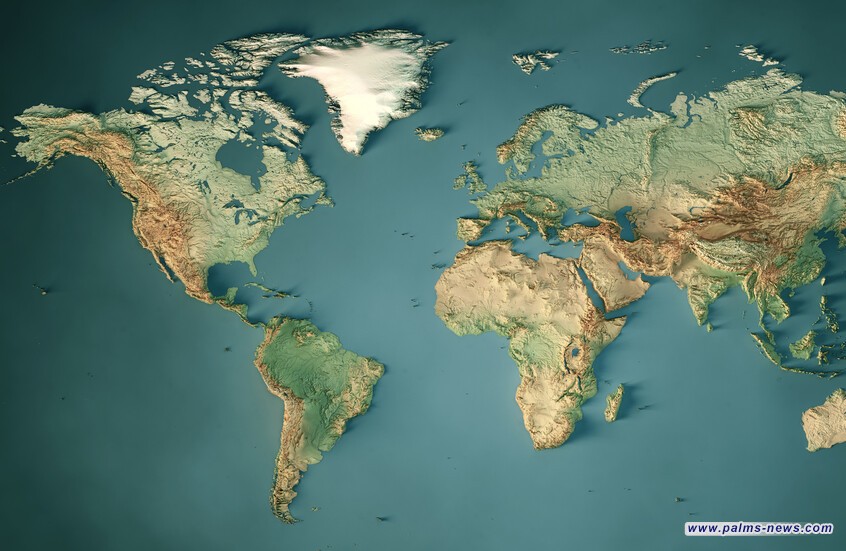 دراسة صادمة .. الأرض قد تحتوي على 6 قارات فقط!